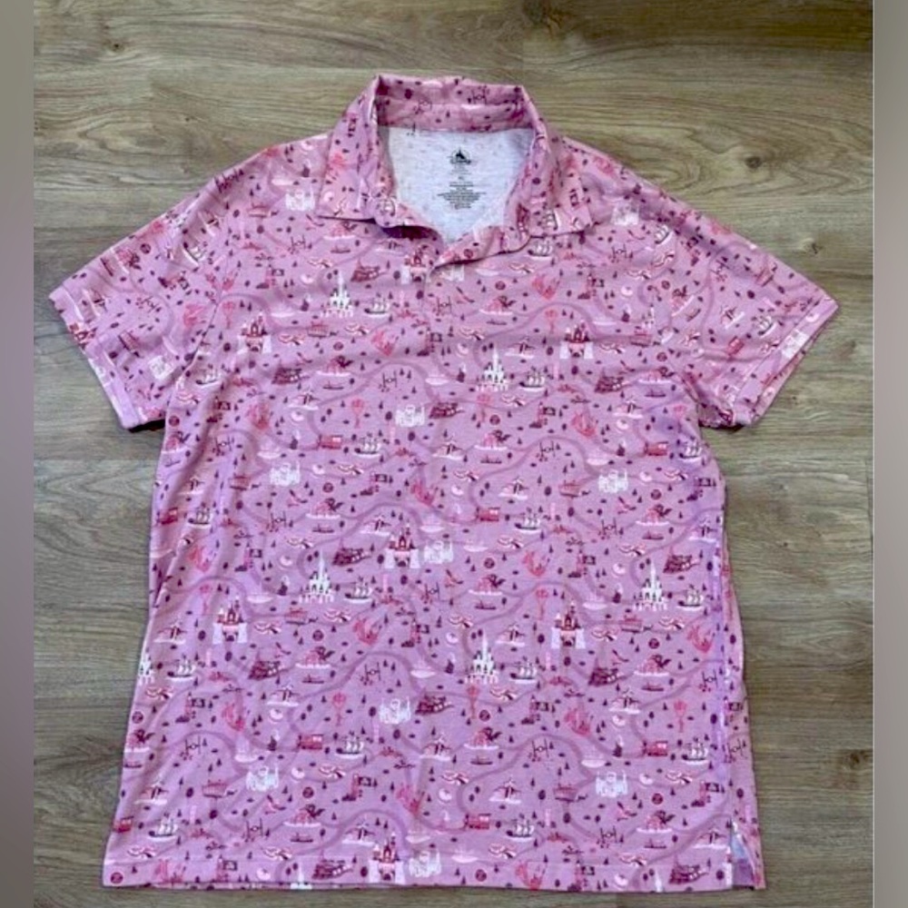 Disney Parks California Adventure Shirt button size XL
